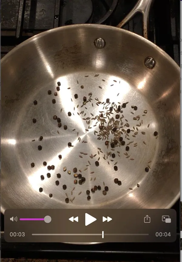 Recipe process
